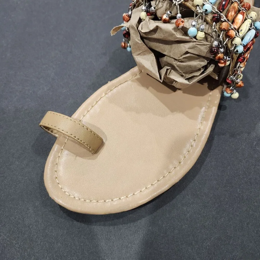 Madeline Stuart Boho Sandals- Size 6.5M